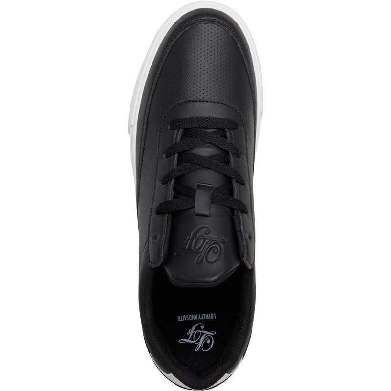 Loyalty And Faith Mens Jarrod Trainers Black - Image 4