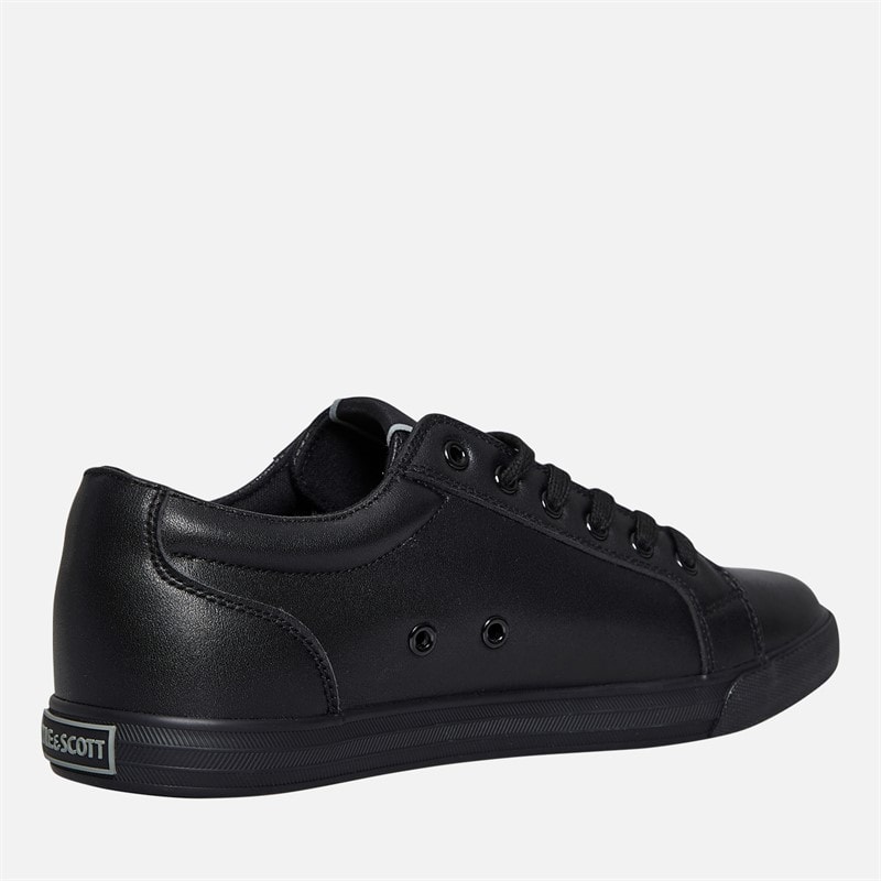 Lyle And Scott Vintage Mens Halket Trainers Black - Image 5