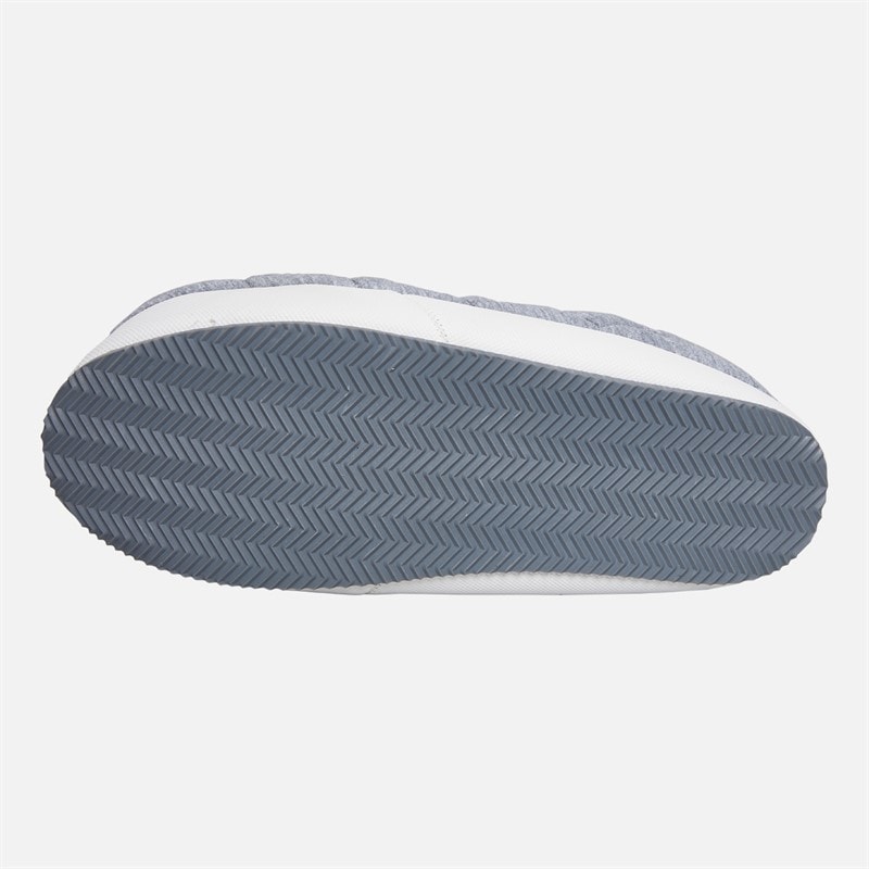 Lyle And Scott Vintage Mens Valentine Padded Slippers Grey Marl - Image 3