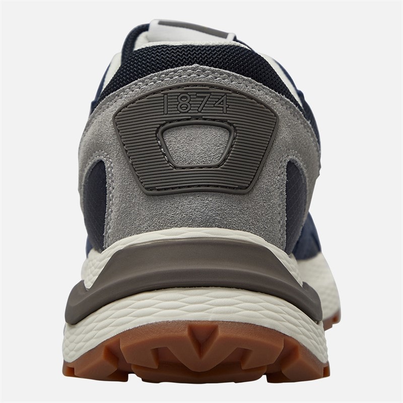Lyle And Scott Vintage Mens Logan Trainers Blue - Image 3