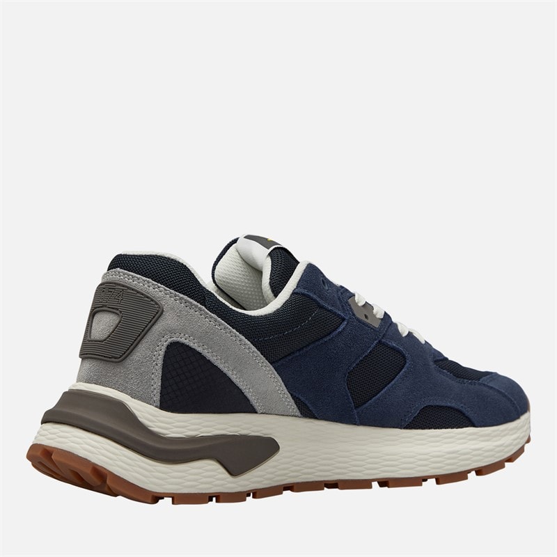 Lyle And Scott Vintage Mens Logan Trainers Blue - Image 5