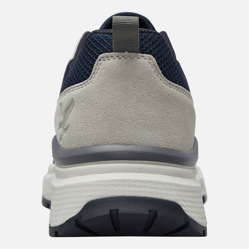 Lyle And Scott Vintage Mens Lennox Trainers Blue - Image 3