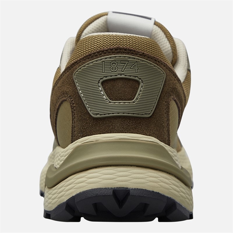 Lyle And Scott Vintage Mens Logan Trainers Green - Image 3