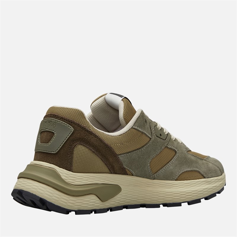 Lyle And Scott Vintage Mens Logan Trainers Green - Image 5