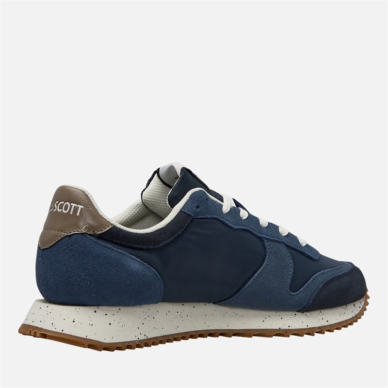 Lyle And Scott Vintage Mens Leno Trainers Blue - Image 5
