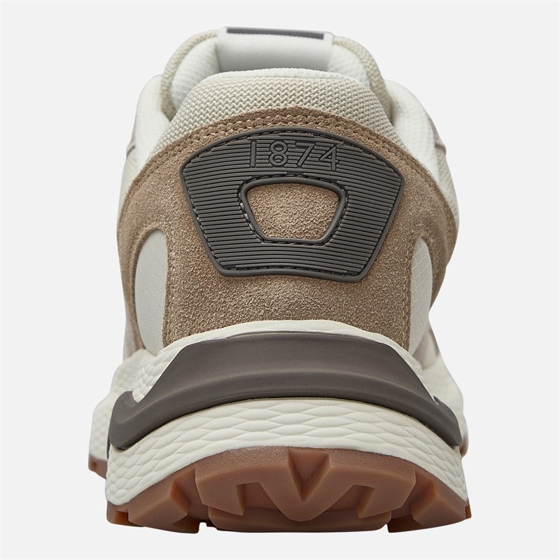 Lyle And Scott Vintage Mens Logan Trainers Beige - Image 3