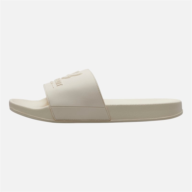Lyle And Scott Vintage Mens Brody Sliders Off White - Image 2