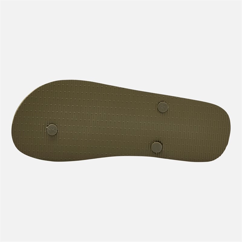 Lyle And Scott Vintage Mens Sand Flip Flops Earth - Image 3