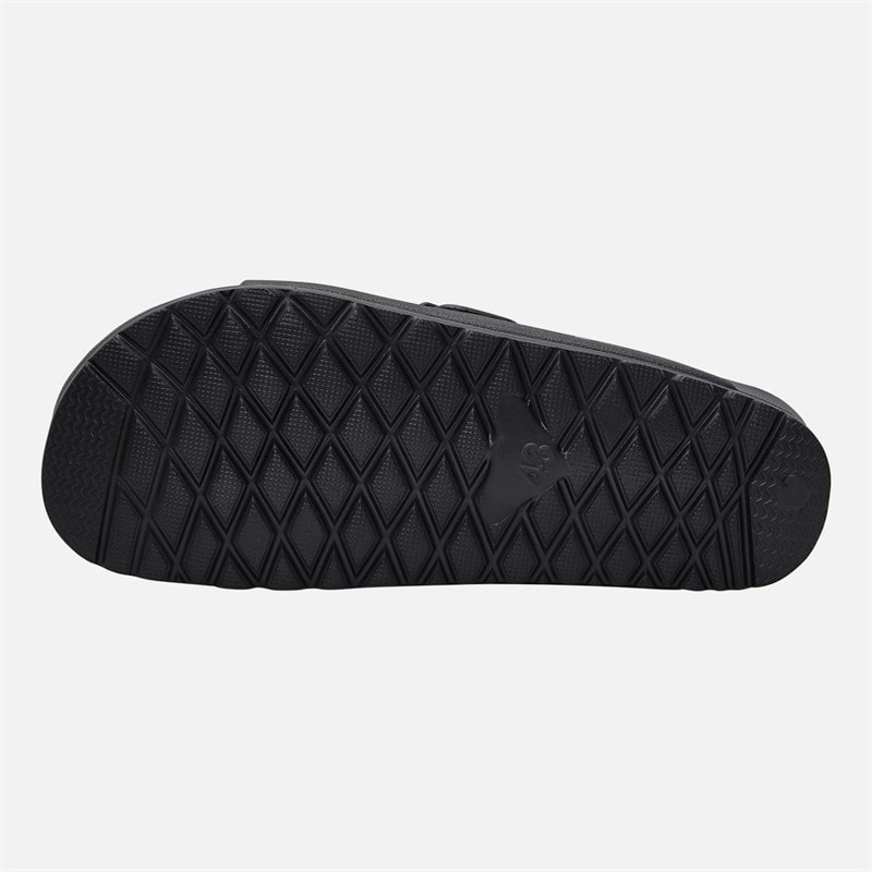 Lyle And Scott Vintage Mens Skye Eva Footbed Sandals Black - Image 3