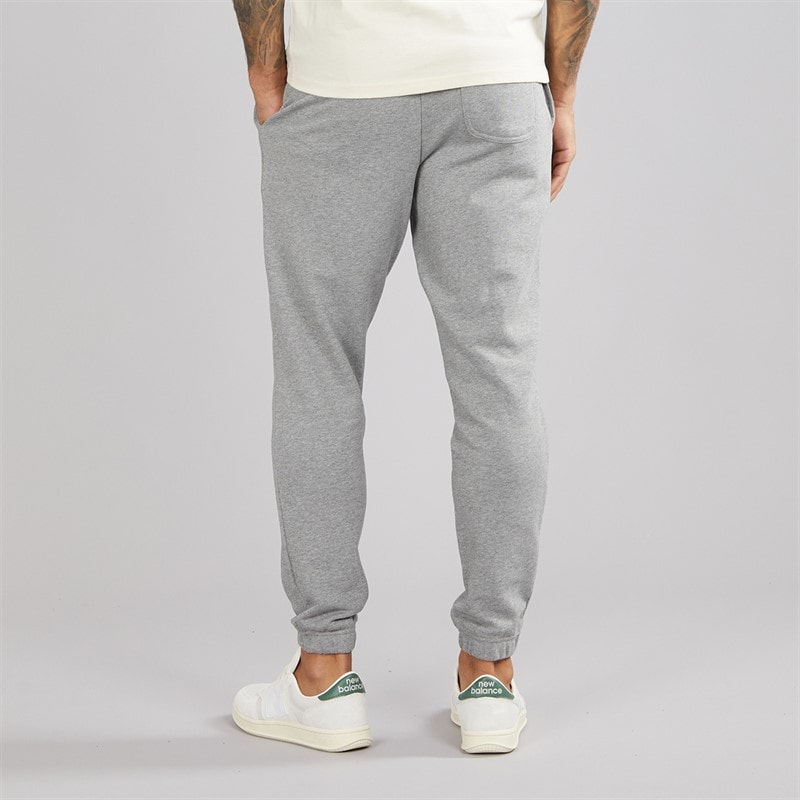 Lyle And Scott Vintage Mens Slim Sweat Pants T28 Mid Grey Marl - Image 2