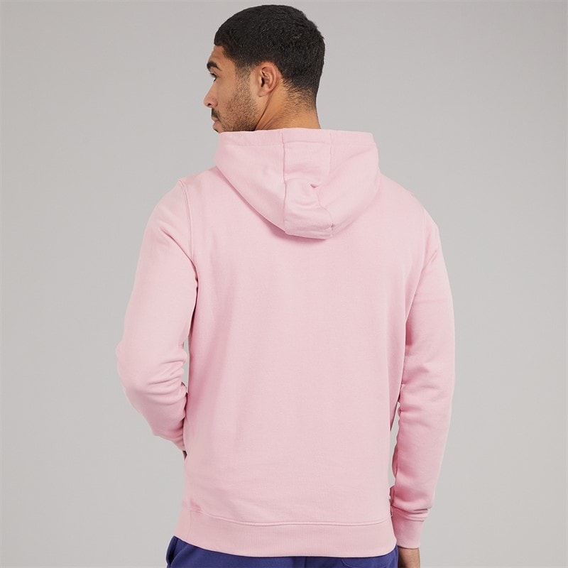 Lyle And Scott Vintage Mens Hoodie X574 Pink Light - Image 2