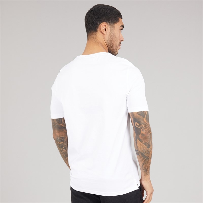Lyle And Scott Vintage Men Script T-Shirt 626 White - Image 2