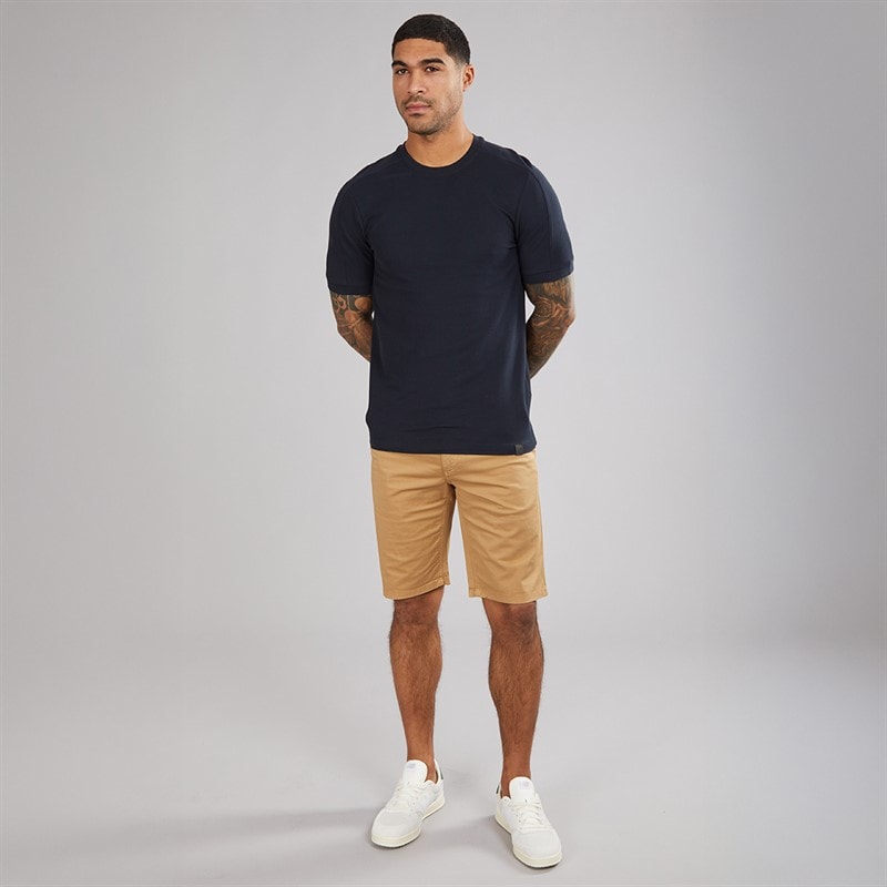 Lyle And Scott Vintage Mens Panelled T-Shirt Z271 Dark Navy - Image 4