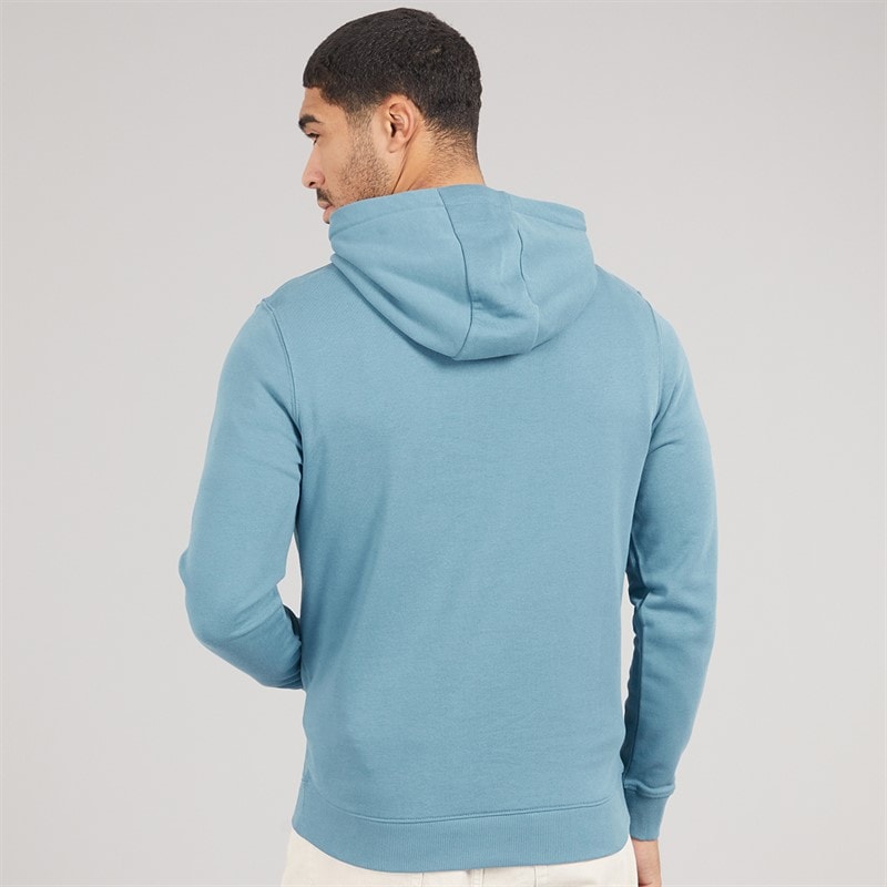 Lyle And Scott Vintage Mens Hoodie X861 Ocean Sky - Image 2