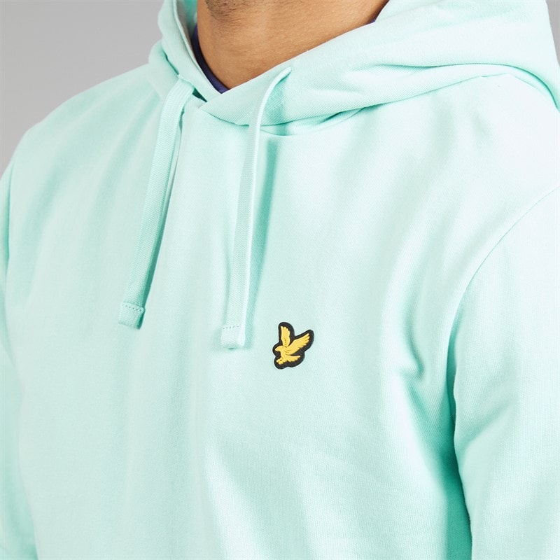 Lyle And Scott Vintage Mens Hoodie Future Blue - Image 3