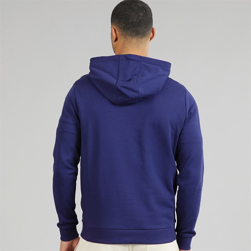 Lyle And Scott Vintage Mens Pullover Hoodie Deep Indigo - Image 2