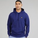 Lyle And Scott Vintage Mens Hoodie Deep Indigo