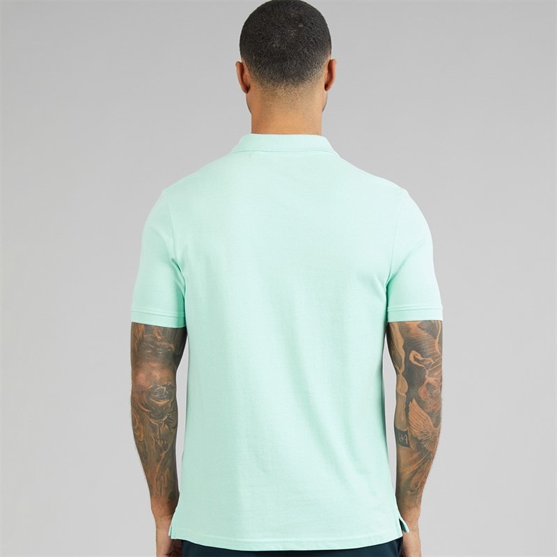 Lyle And Scott Vintage Mens Polo Shirt Future Blue - Image 2