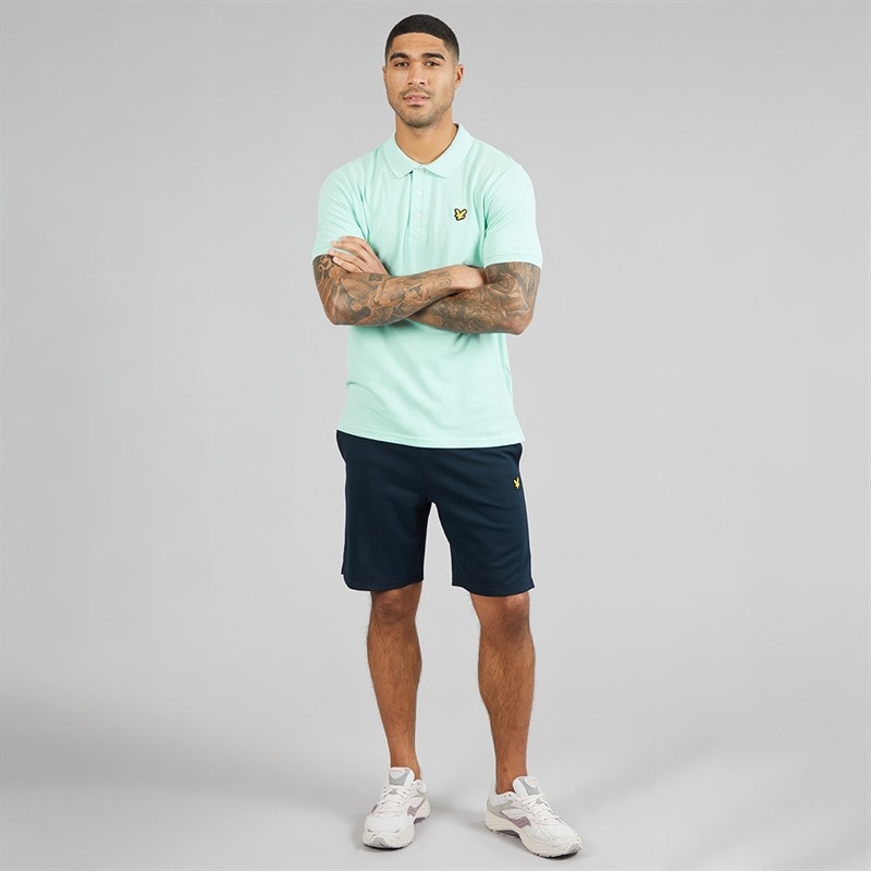 Lyle And Scott Vintage Mens Polo Shirt Future Blue - Image 3