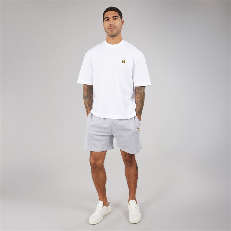 Lyle And Scott Vintage Mens Oversized 1874 T-Shirt White - Image 4