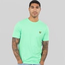 Lyle And Scott Vintage Mens T-Shirt Cool Mint