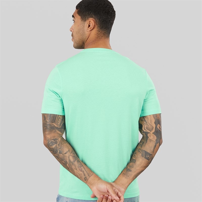 Lyle And Scott Vintage Mens T-Shirt Cool Mint - Image 2