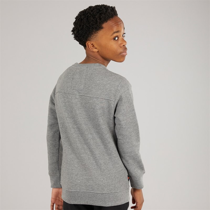 LUKE 1977 Boys The Runner Sweatshirt Grey - Image 2