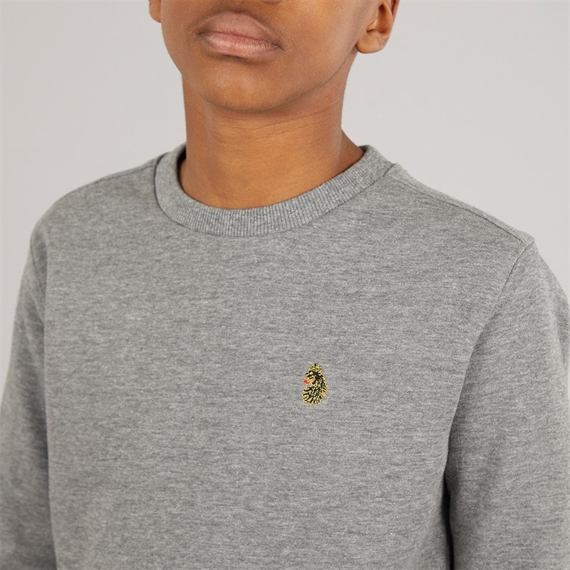 LUKE 1977 Boys The Runner Sweatshirt Grey - Image 3