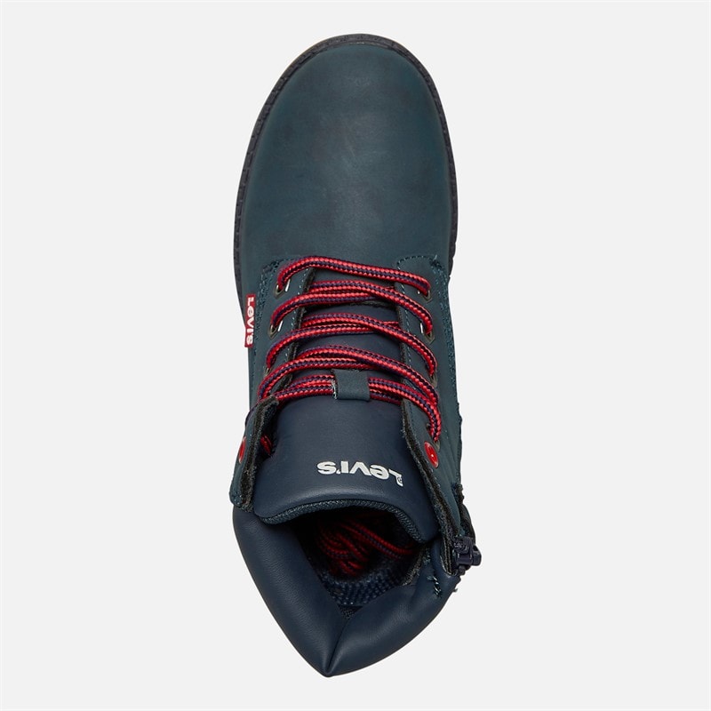 Levi's Kids New Forrest Boots Navy 0040 - Image 4