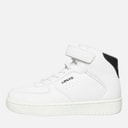 Levi's Kids New Union Hi-Top Sneakers White Black 0062