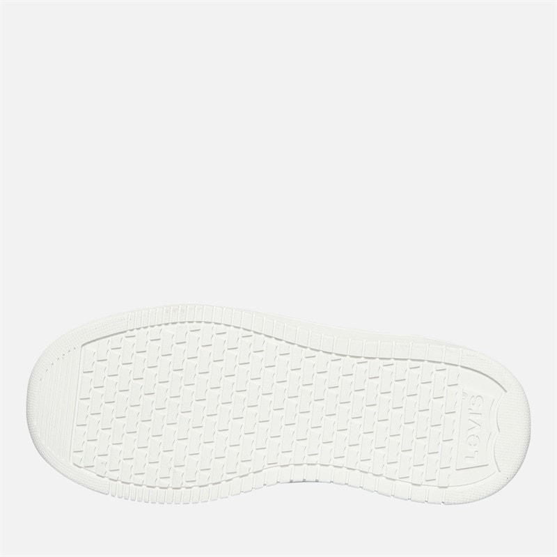 Levi's Kids New Union Hi-Top Sneakers White Black 0062 - Image 2