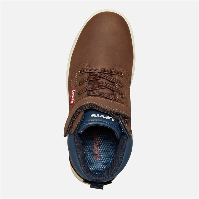 Levi's Kids Arizona Boots Dark Brown 0018 - Image 4