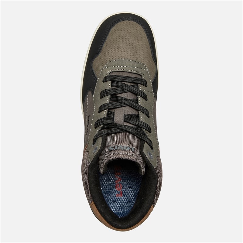 Levi's Junior Dereck Sneakers Black/Taupe 1364 - Image 4