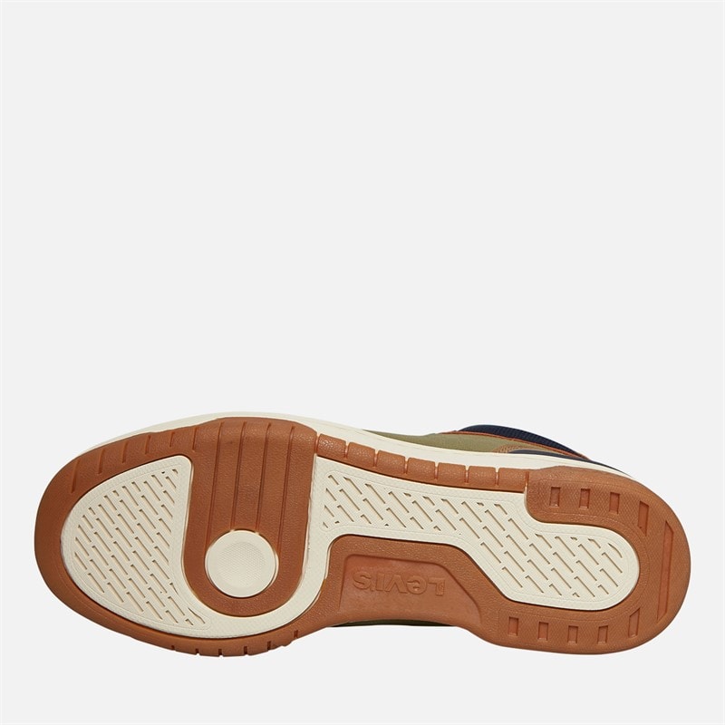 Levi's Junior Dereck Sneakers Navy/Khaki 1691 - Image 2