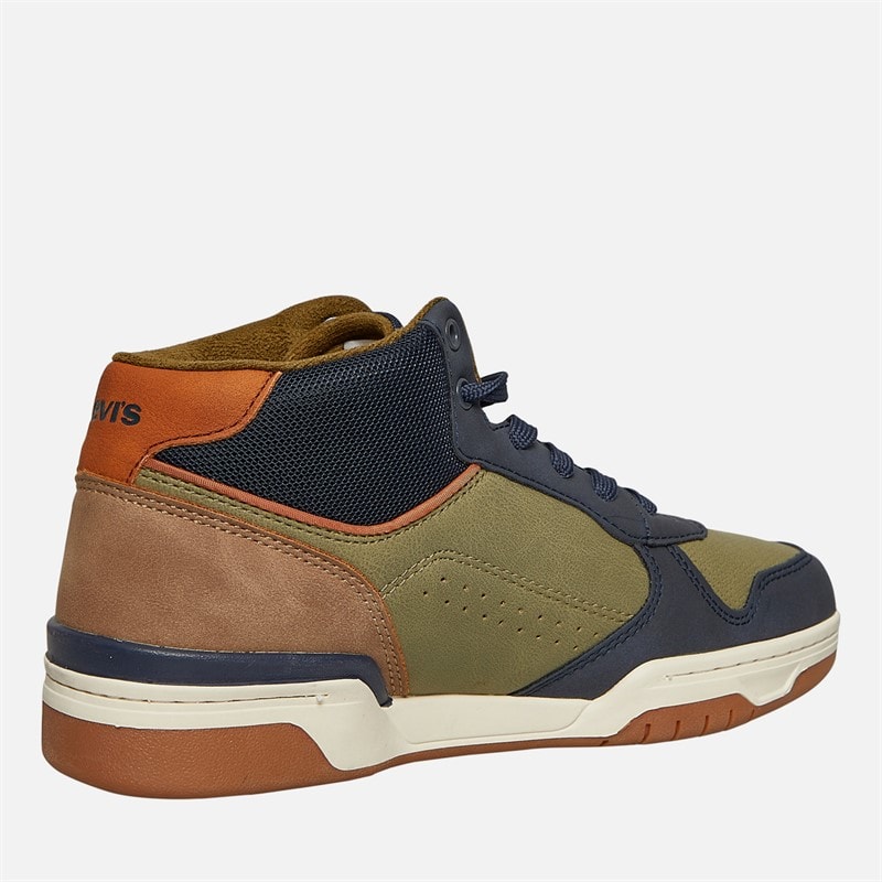 Levi's Junior Dereck Sneakers Navy/Khaki 1691 - Image 5