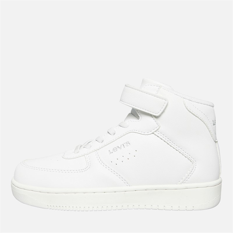 Levi's Kids New Union Hi-Top Sneakers White 0061 - Image 1