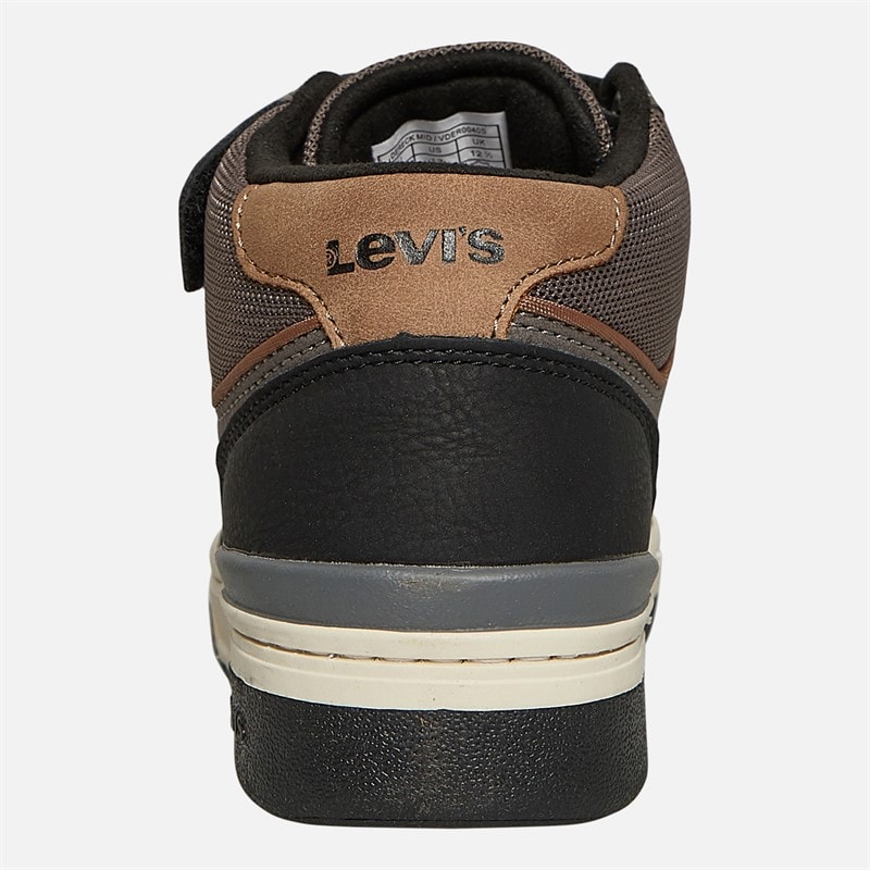 Levi's Kids Dereck Sneakers Black/Taupe 1364 - Image 3