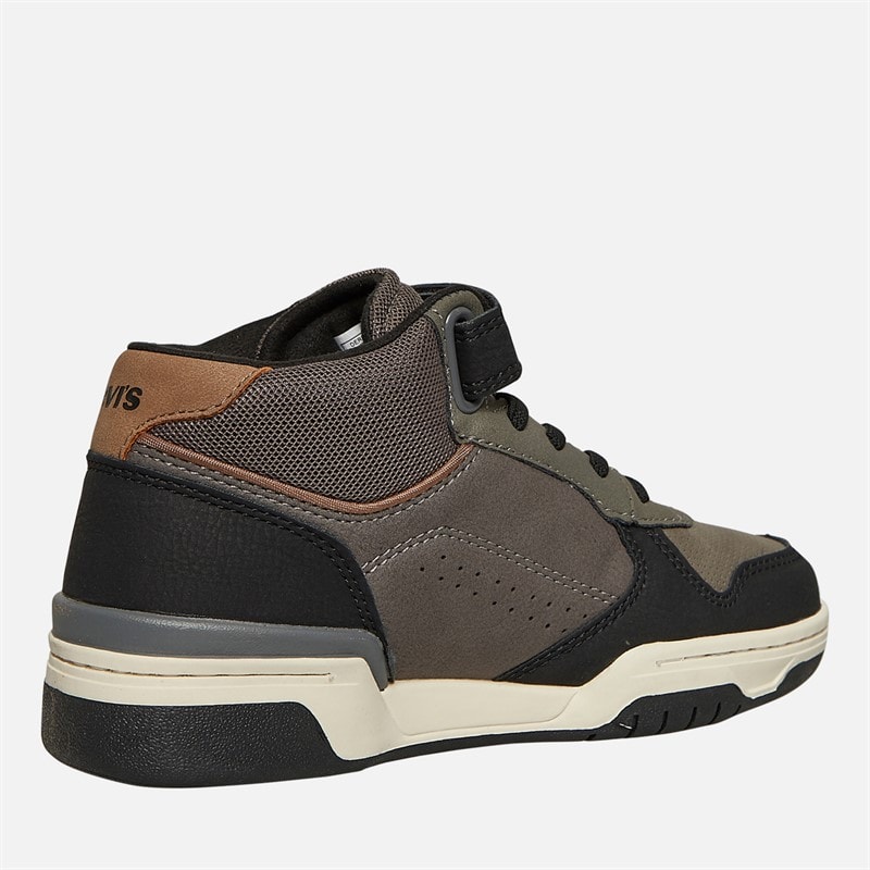 Levi's Kids Dereck Sneakers Black/Taupe 1364 - Image 5