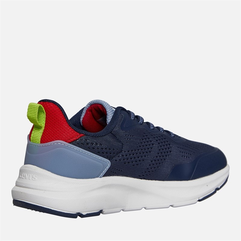 Levi's Kids Ocean Sneakers Navy/Red 0290 Navy Red 0290 - Image 5