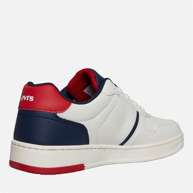 Levi's Junior Kickser Sneakers Off White/Navy 3130 Off White Navy 3130 - Image 5