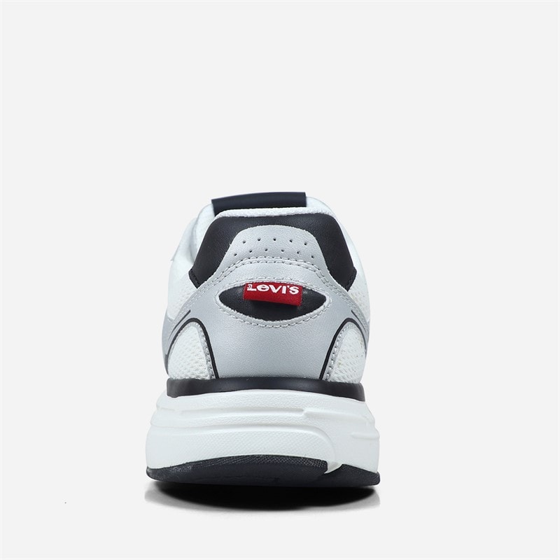 Levi's Junior Curtis Sneakers Silver White Black 0908 - Image 2