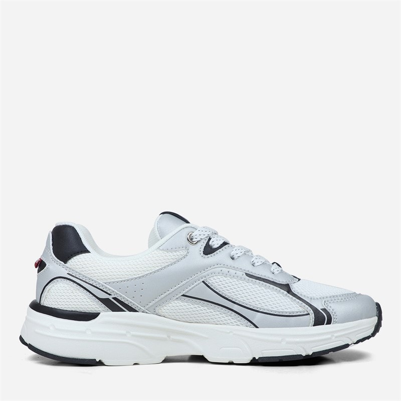 Levi's Junior Curtis Sneakers Silver White Black 0908 - Image 3