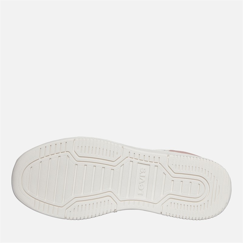 Levi's Junior Girls Maverick Sneakers Off White/Blue 3558 Off White Blue 3558 - Image 2