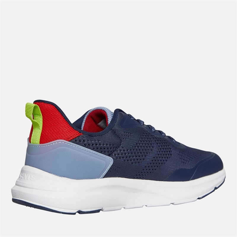 Levi's Junior Ocean Sneakers Navy/Red 0290 Navy Red 0290 - Image 5