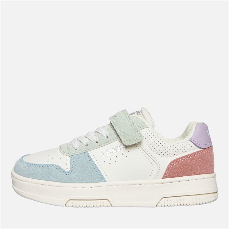 Levi's Girls Maverick Sneakers Off White/Blue 3558 Off White Blue 3558