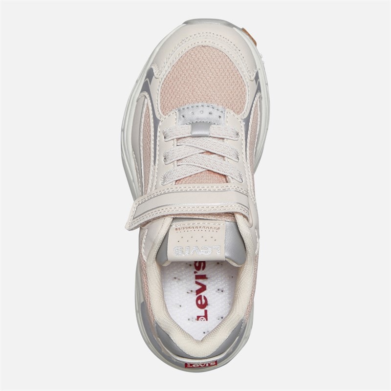Levi's Girls Curtis Sneakers Pastel Pink 0310 - Image 4