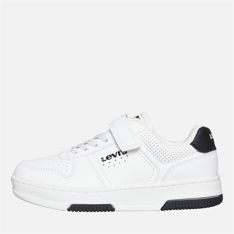 Levi's Kids Maverick Sneakers White/Black 0062 White Black 0062 - Image 1
