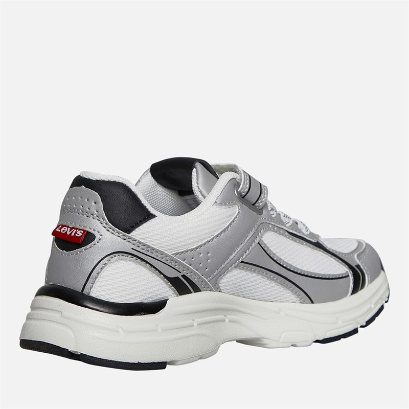 Levi's Kids Curtis Sneakers Silver/White/Black 0908 Silver White Black 0908 - Image 5