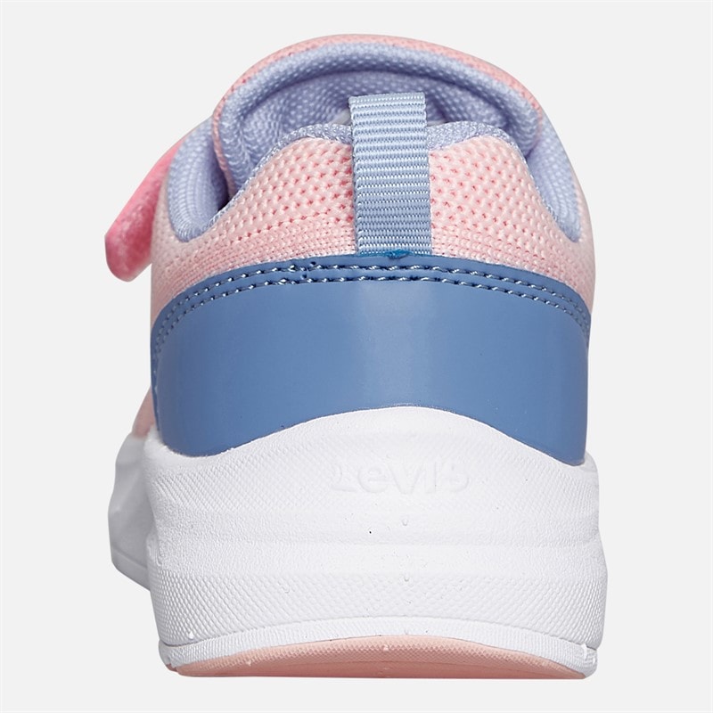 Levi's Infant Girls Hudson Sneakers Potpourri Blue 4727 - Image 3
