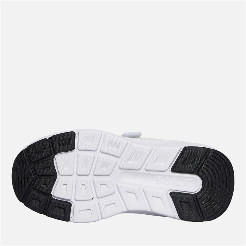 Levi's Kids Hudson Sneakers White/Black/Red 0239 White Black Red 0239 - Image 2